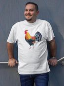 A Rooster T-shirt -SPIdeals Designs