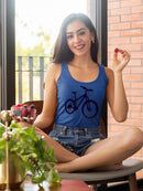Bycicle Shadow Racerback Tank -SPIdeals Designs