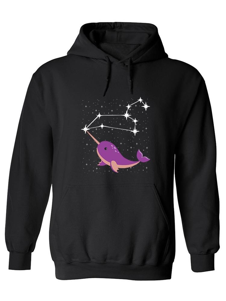 Narwhal Constellation Hoodie or Sweatshirt -SPIdeals Designs