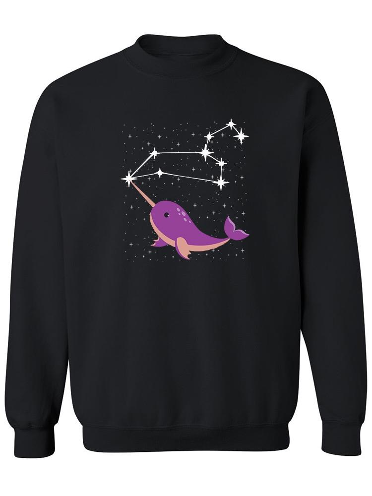 Narwhal Constellation Hoodie or Sweatshirt -SPIdeals Designs