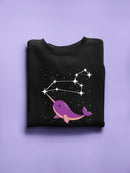 Narwhal Constellation Hoodie or Sweatshirt -SPIdeals Designs