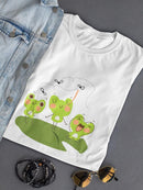 Three Green Frogs T-shirt -SPIdeals Designs