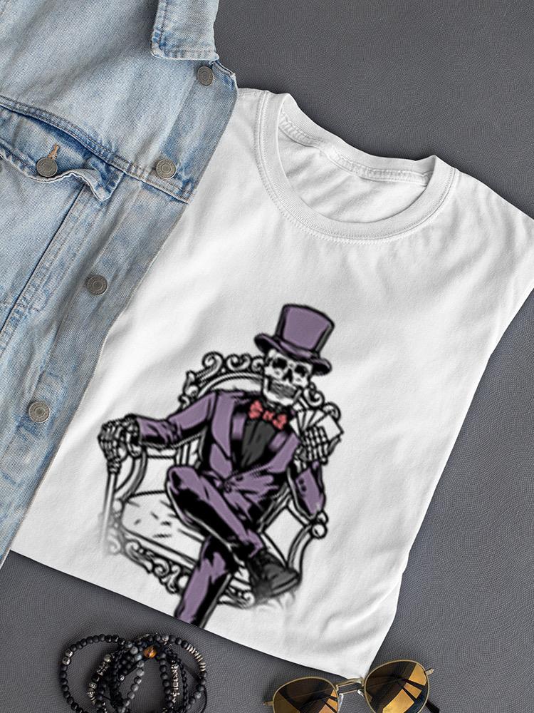 Elegant Skeleton T-shirt -SPIdeals Designs