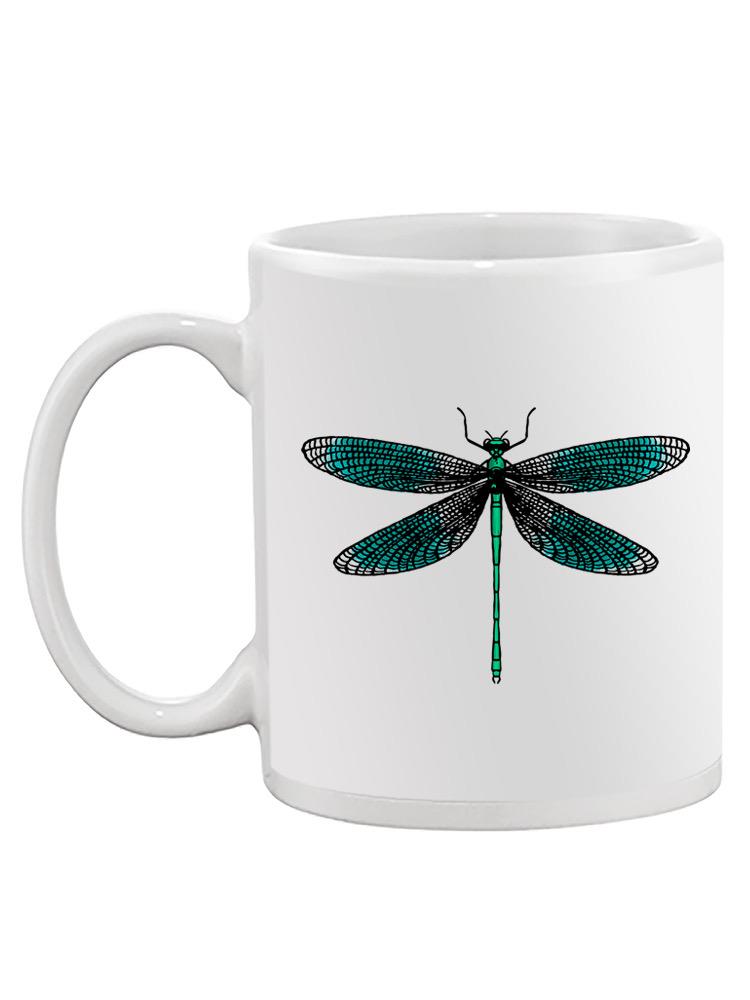 Dragonfly Art. Mug -SPIdeals Designs