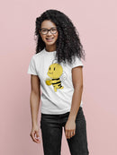 Bee Carrying Honey Jar T-shirt -SPIdeals Designs