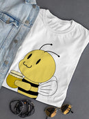 Bee Carrying Honey Jar T-shirt -SPIdeals Designs