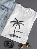 Summer Palm T-shirt -SPIdeals Designs