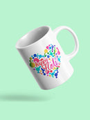 Happy Holi! Heart Mug -SPIdeals Designs