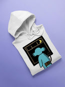 Cat In Pajamas Hoodie -SPIdeals Designs