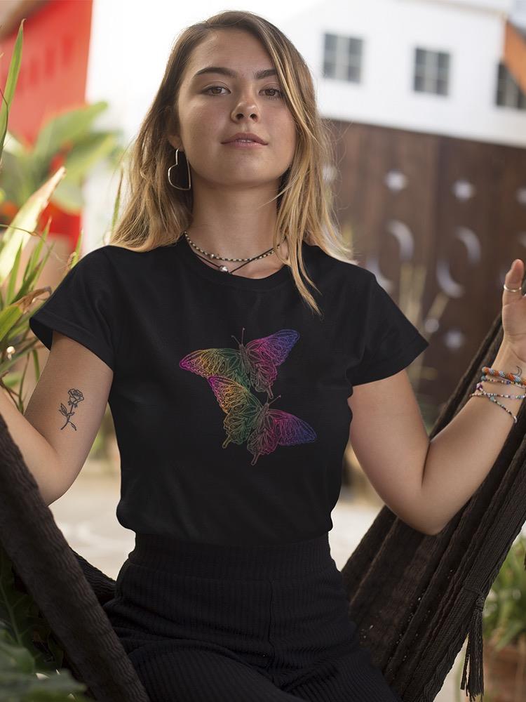Abstract Butterfly T-shirt -SPIdeals Designs