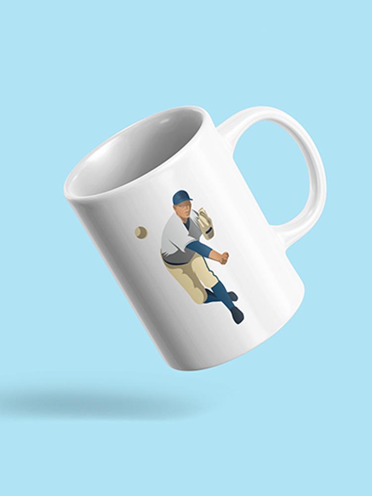 Baseball Pitch Mug -SPIdeals Designs
