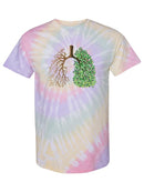 Nature Lungs Tie Dye Tee -SPIdeals Designs