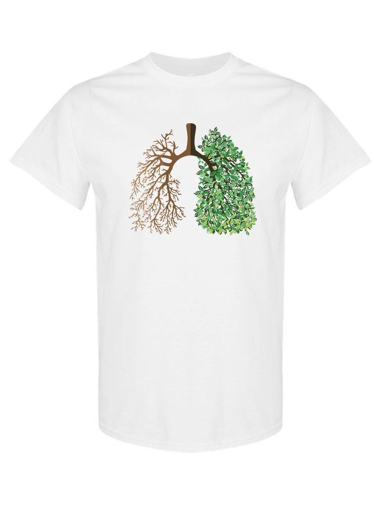 Nature Lungs T-shirt -SPIdeals Designs