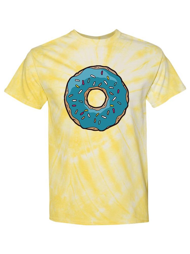 Donut With Blue Icing Tie Dye Tee -SPIdeals Designs