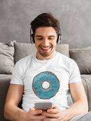 Donut With Blue Icing T-shirt -SPIdeals Designs