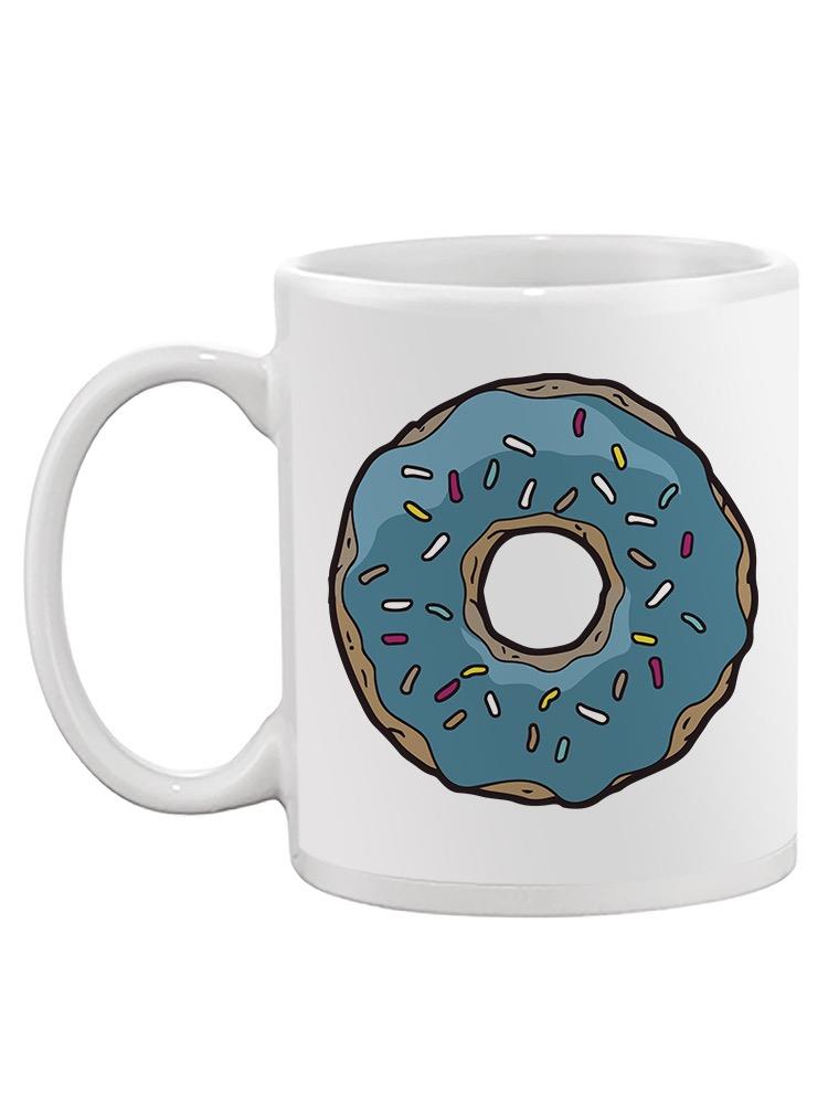 Donut With Blue Icing Mug -SPIdeals Designs