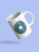 Donut With Blue Icing Mug -SPIdeals Designs