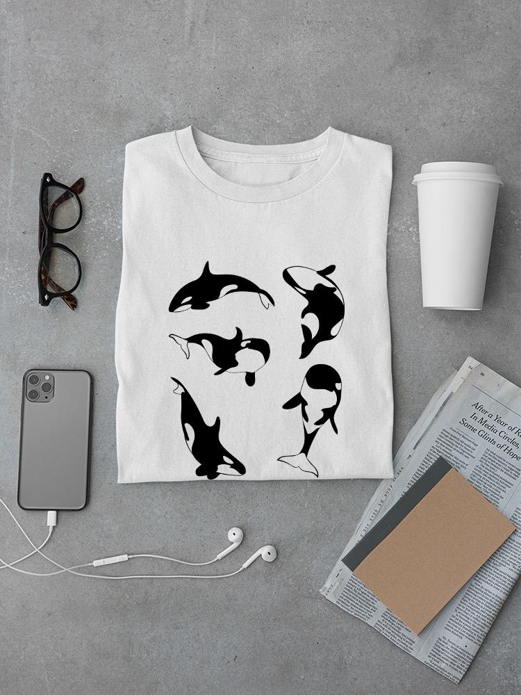 Many Whales T-shirt -SPIdeals Designs