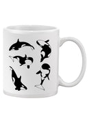 Many Whales Mug -SPIdeals Designs
