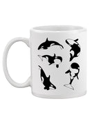 Many Whales Mug -SPIdeals Designs