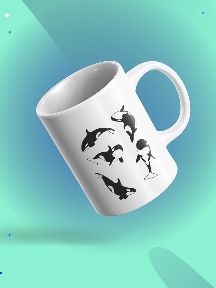 Many Whales Mug -SPIdeals Designs