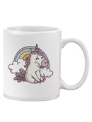 Unicorn And Rainbow Mug -SPIdeals Designs