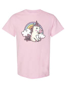 Unicorn And Rainbow T-shirt -SPIdeals Designs
