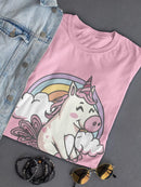 Unicorn And Rainbow T-shirt -SPIdeals Designs