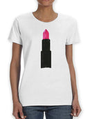 Pink Lipstick T-shirt -SPIdeals Designs