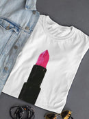 Pink Lipstick T-shirt -SPIdeals Designs