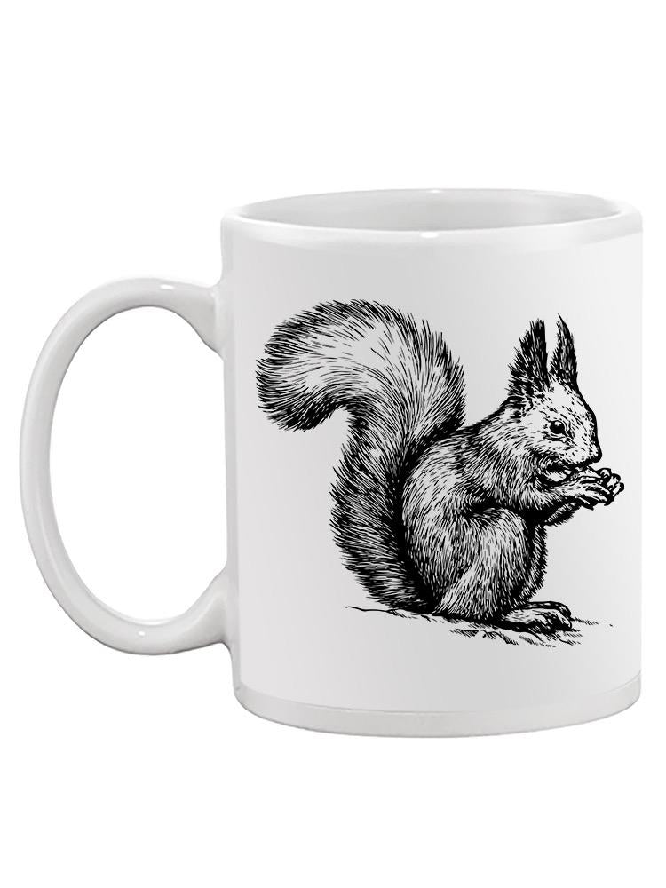 Sitting Squirrel Mug -SPIdeals Designs