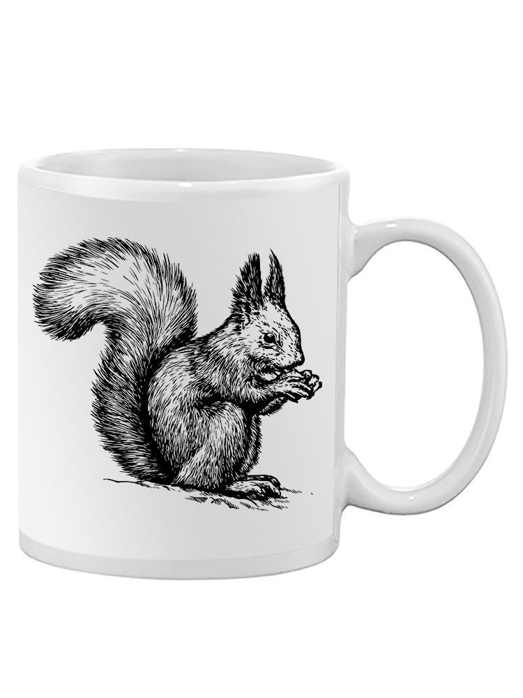 Sitting Squirrel Mug -SPIdeals Designs