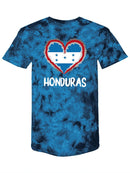 Love Honduras Tie Dye Tee -SPIdeals Designs