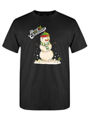 Merry Christmas Snowman. T-shirt -SPIdeals Designs