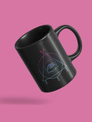 Triangle Pattern With Eye Mug -SPIdeals Designs