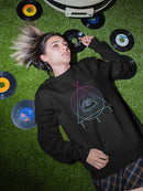 Triangle Pattern With Eye Sweatshirt -SPIdeals Designs
