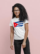 Cuban Flag T-shirt -SPIdeals Designs