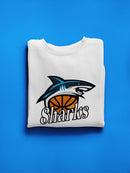 Basketball Sharks Sweatshirt -SPIdeals Designs