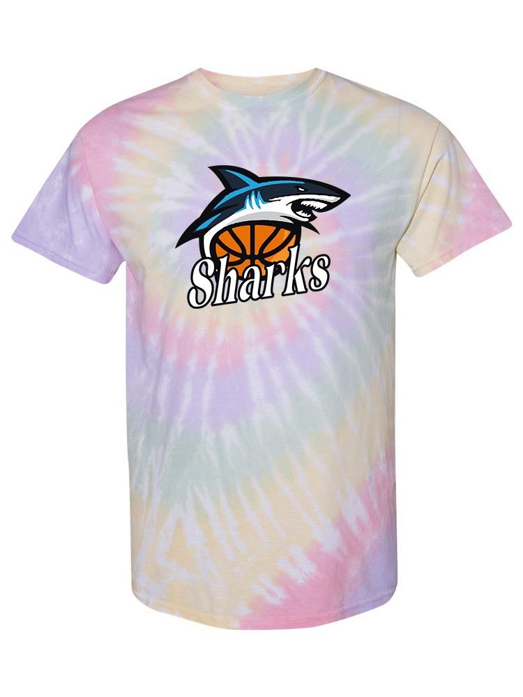 Basketball Sharks Tie Dye Tee -SPIdeals Designs