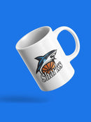 Basketball Sharks Mug -SPIdeals Designs