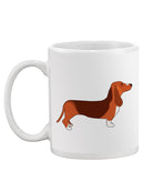 Dachshund Drawing Mug -SPIdeals Designs