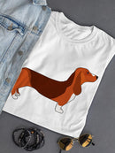 Dachshund Drawing T-shirt -SPIdeals Designs