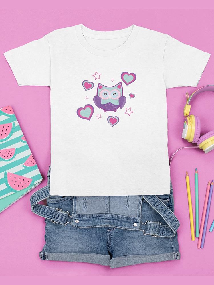 Lovely Owl T-shirt -SPIdeals Designs