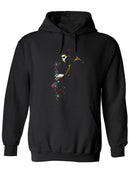 Jazz Saxophone Player Hoodie or Sweatshirt -SPIdeals Designs