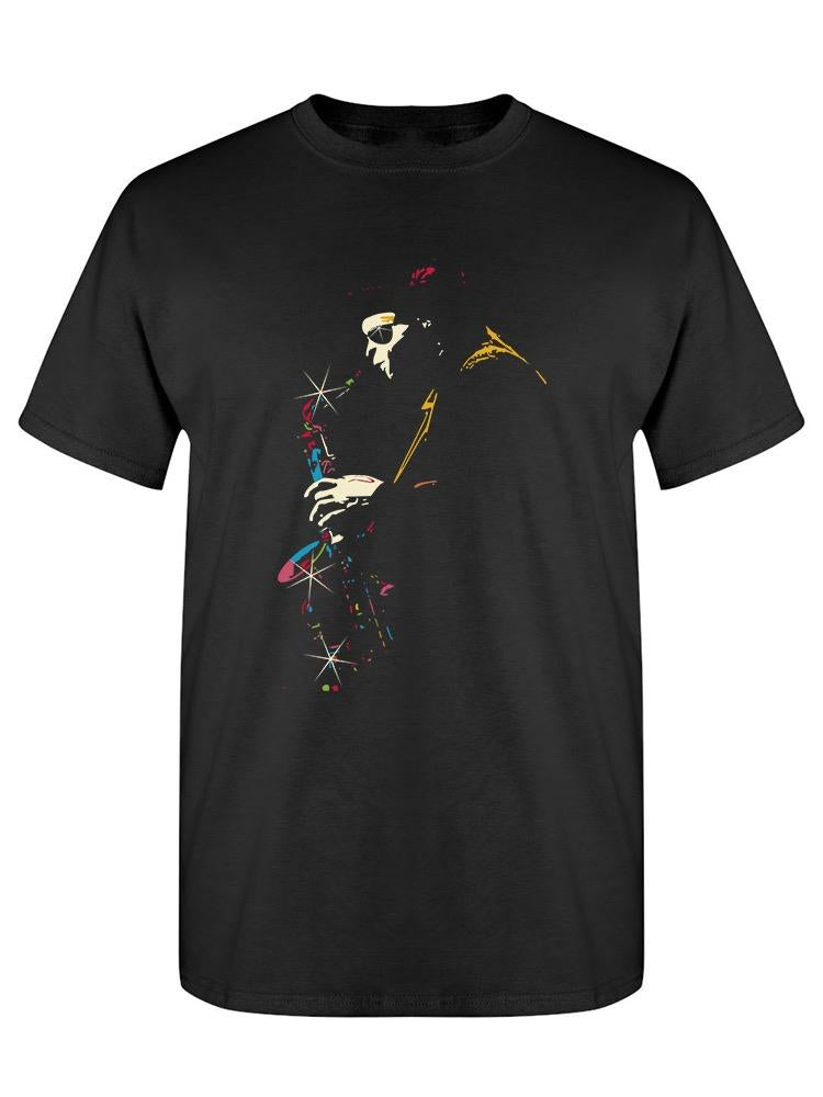 Jazz Saxophone Player T-shirt -SPIdeals Designs