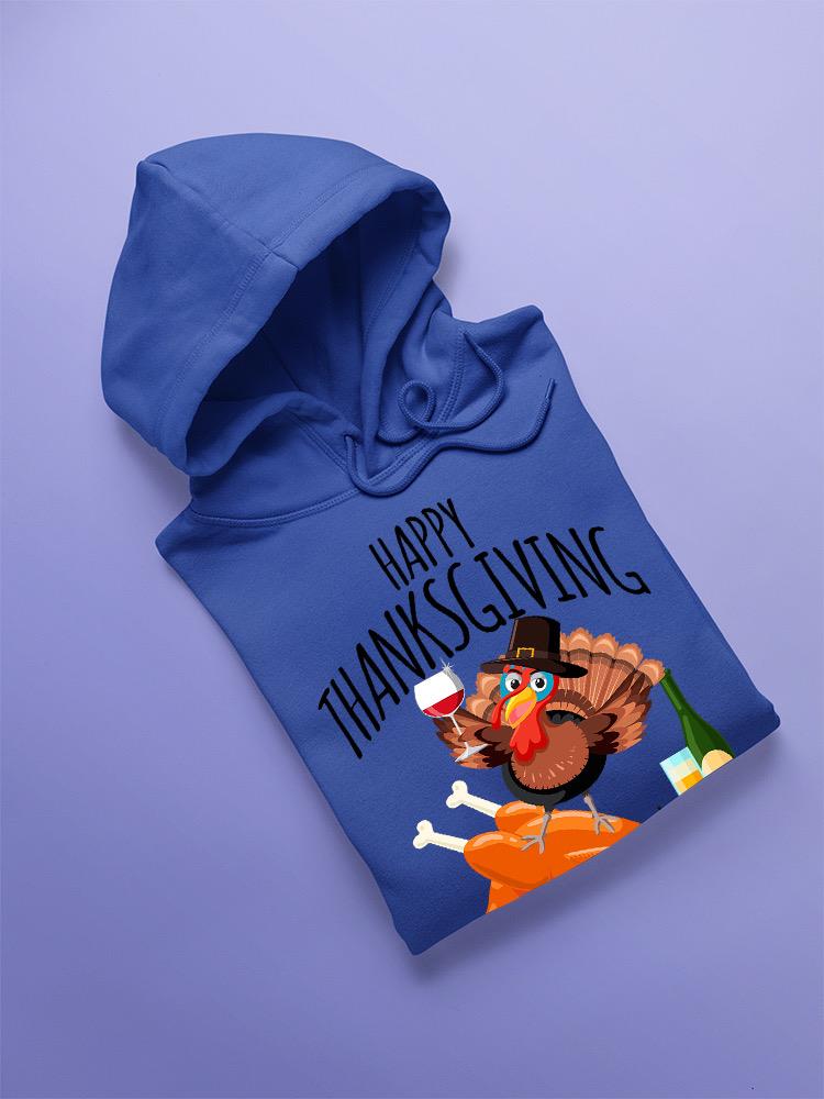 Happy Thanksgiving Turkey Hoodie -SPIdeals Designs