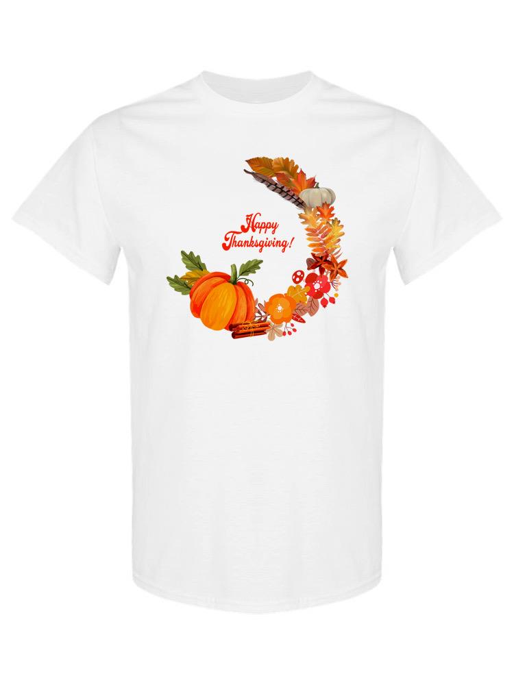 Happy Thanksgiving Icons T-shirt -SPIdeals Designs