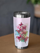 Watercolor Butterflies. Tumbler -SPIdeals Designs