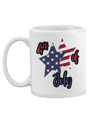 4Th Of July Stars Mug -SPIdeals Designs
