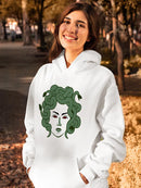 Woman With Snake Hair Hoodie -SPIdeals Designs
